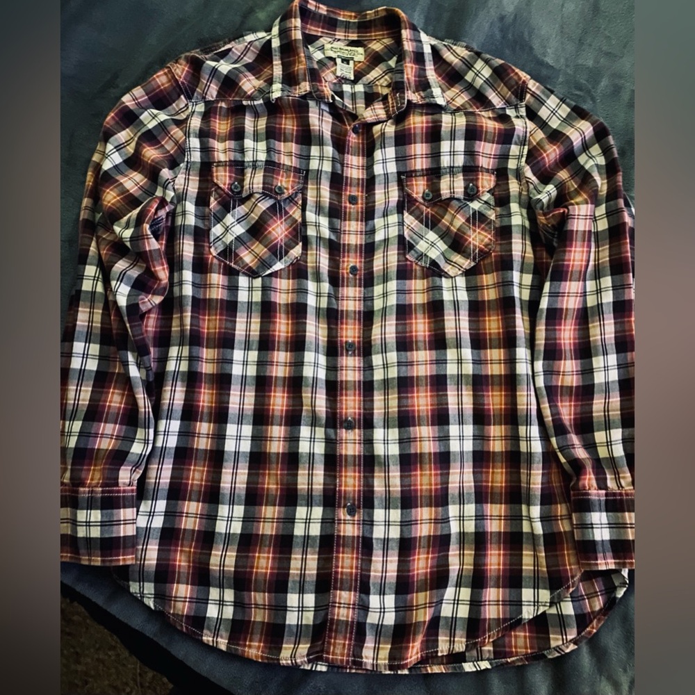 Plaid Button Down